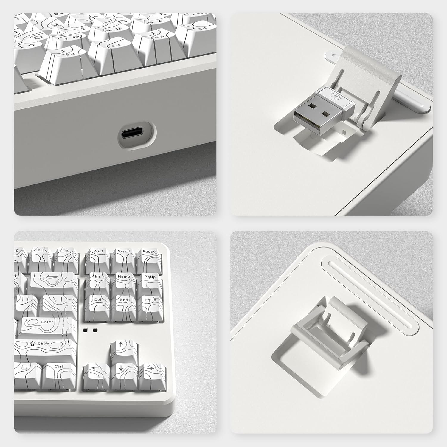 FL.ESPORTS NX87 TKL Wireless Mechanical Keyboard Hot Swappable