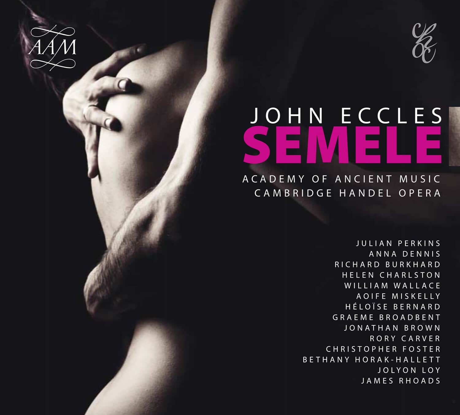 Academy Of Ancient Music Cambridge Handel Opera Perkins - Semele  - COMPACT DISCS