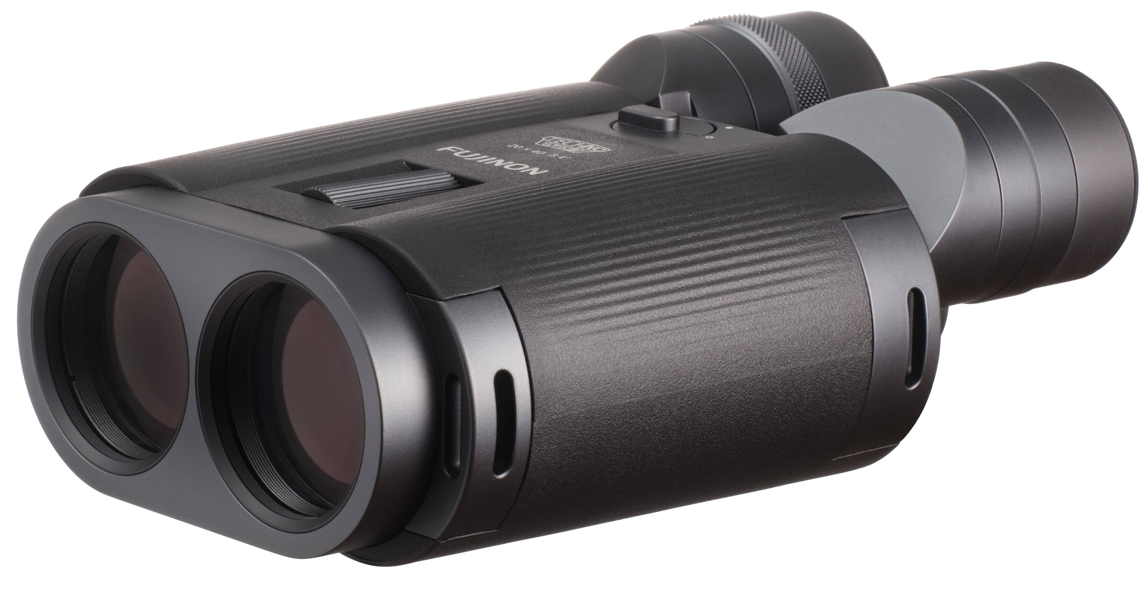 Front. Fujifilm - Fujinon Techno-Stabi TS-L20x40 Stabilized Binoculars with Electronic Stabilization - Black.