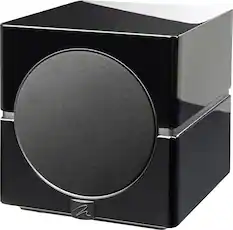 Front. MartinLogan - Dynamo 10, 10” Sealed, Powered Subwoofer, with Magnitude MT-1kW Amplifier, Sub Control App, and Wireless Built-In - Gloss Black.