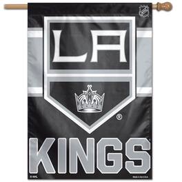 WinCraft - Los Angeles Kings 28" x 40" Wordmark Single-Sided Vertical Banner - Multicolor
