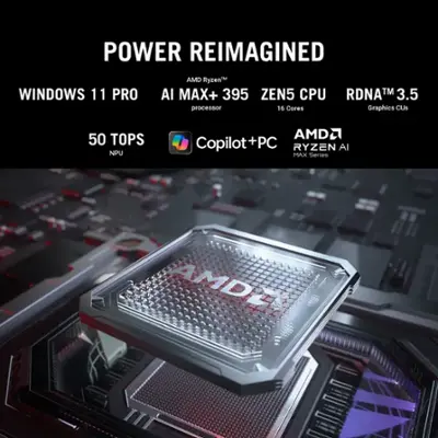 ASUS - ROG Flow Z13 13.4" 2.5K 180Hz Gaming Laptop - AMD AI Max+ 395 with 32GB RAM - Radeon Graphics - 1TB SSD - Off Black