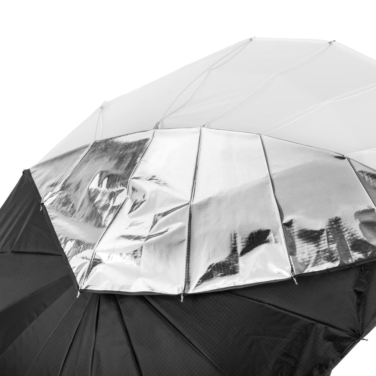 Alt View 3. Glow - Glow EZ Lock Wing-Like Parabolic Fiberglass Umbrella (45").