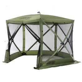 Clam - Quick-Set Venture 9 x 9 Foot Portable Outdoor Camping Canopy Shelter - Green