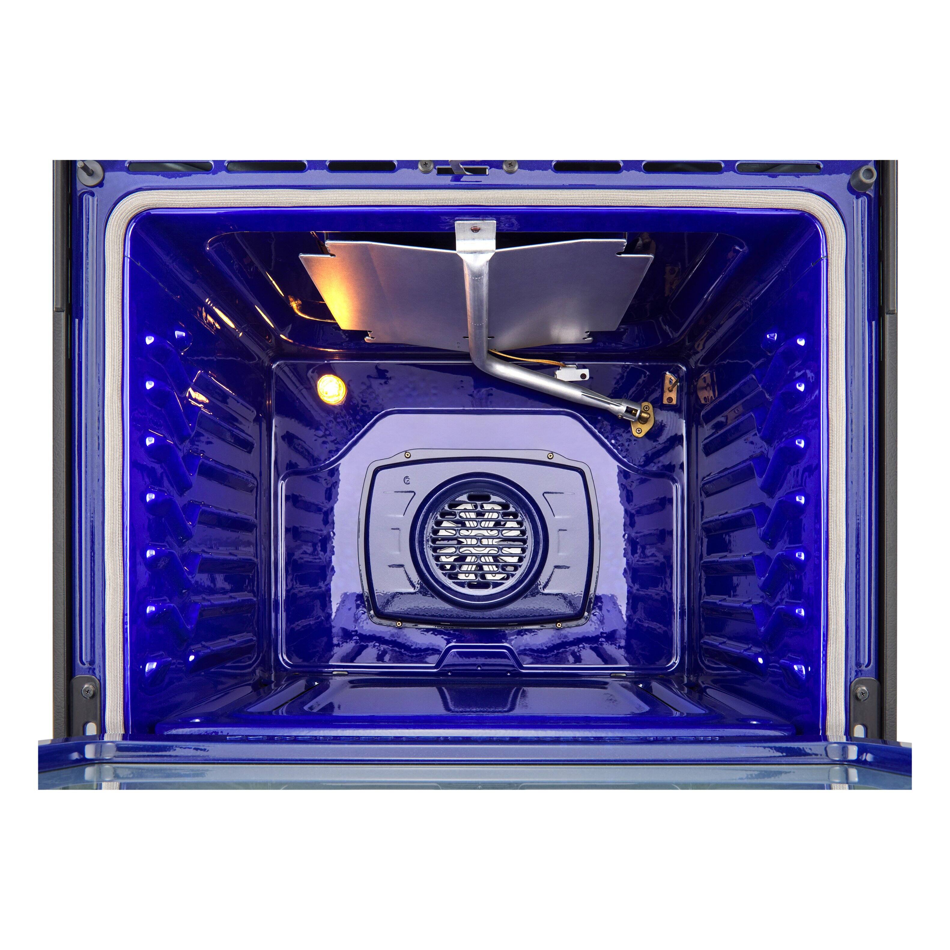 Alt View 17. LG - 5.8 Cu. Ft. Slide-In Gas True Convection Smart Range with EasyClean, Air Fry and Premium Handle - PrintProof Stainless Steel.