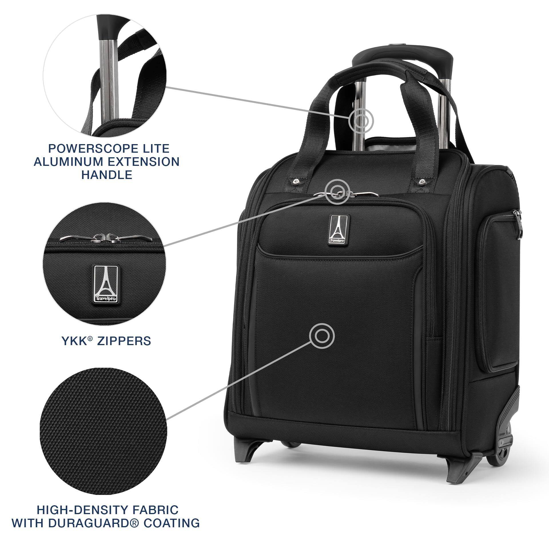 POWERSCOPE LITE ALUMINUM EXTENSION HANDLE  
YKK® ZIPPERS  
HIGH-DENSITY FABRIC WITH DURAGUARD® COATING