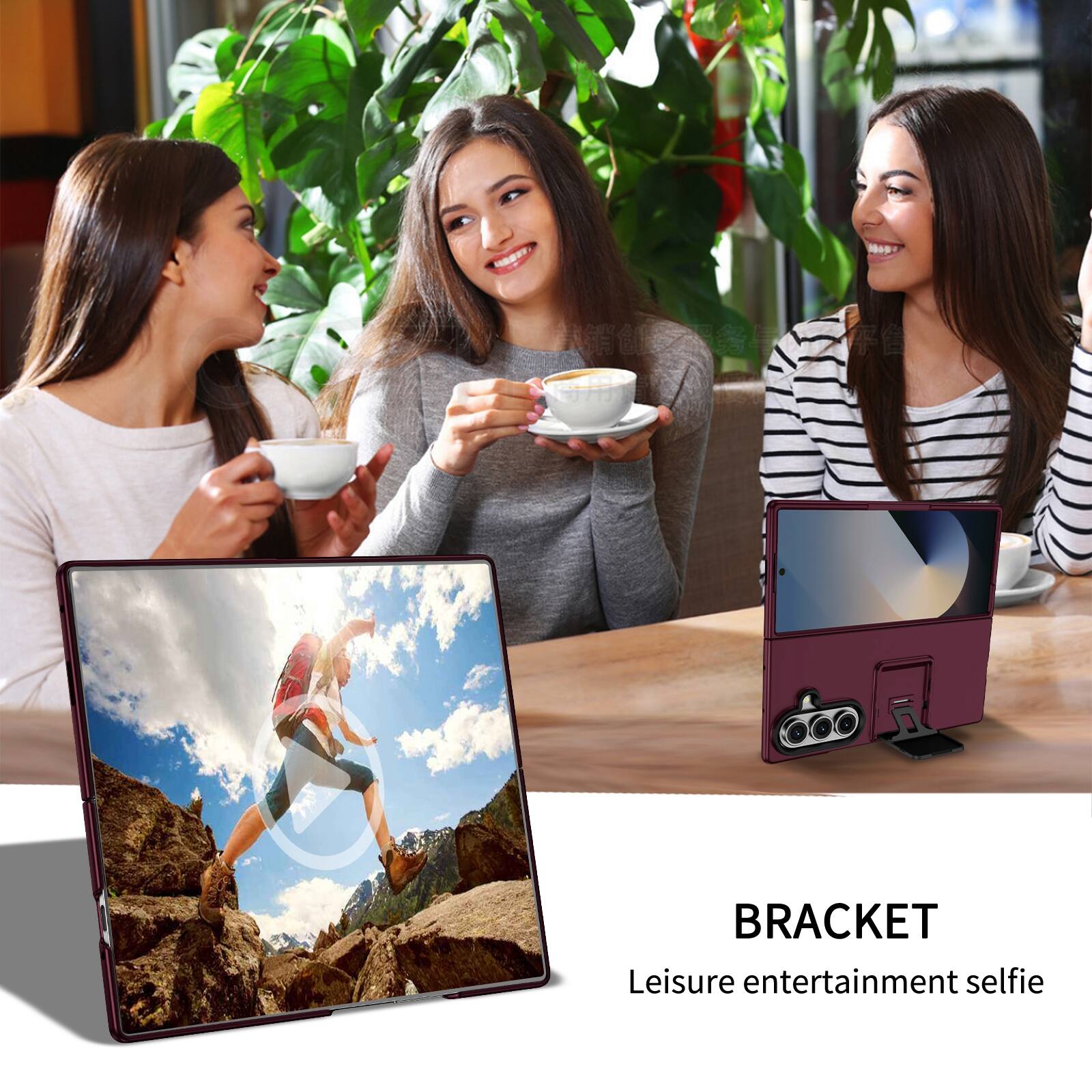 BRACKET  
Leisure entertainment selfie