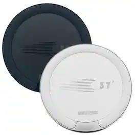 5 CORE - 5Core Wireless Phone Charging Pad 15W Qi-Certified Fast Charger Mat Cargador - White & Black