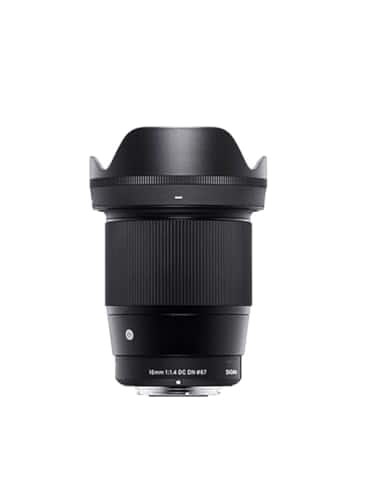 Sigma - 16mm f/1.4 DC DN Contemporary Lens for Leica L - Black