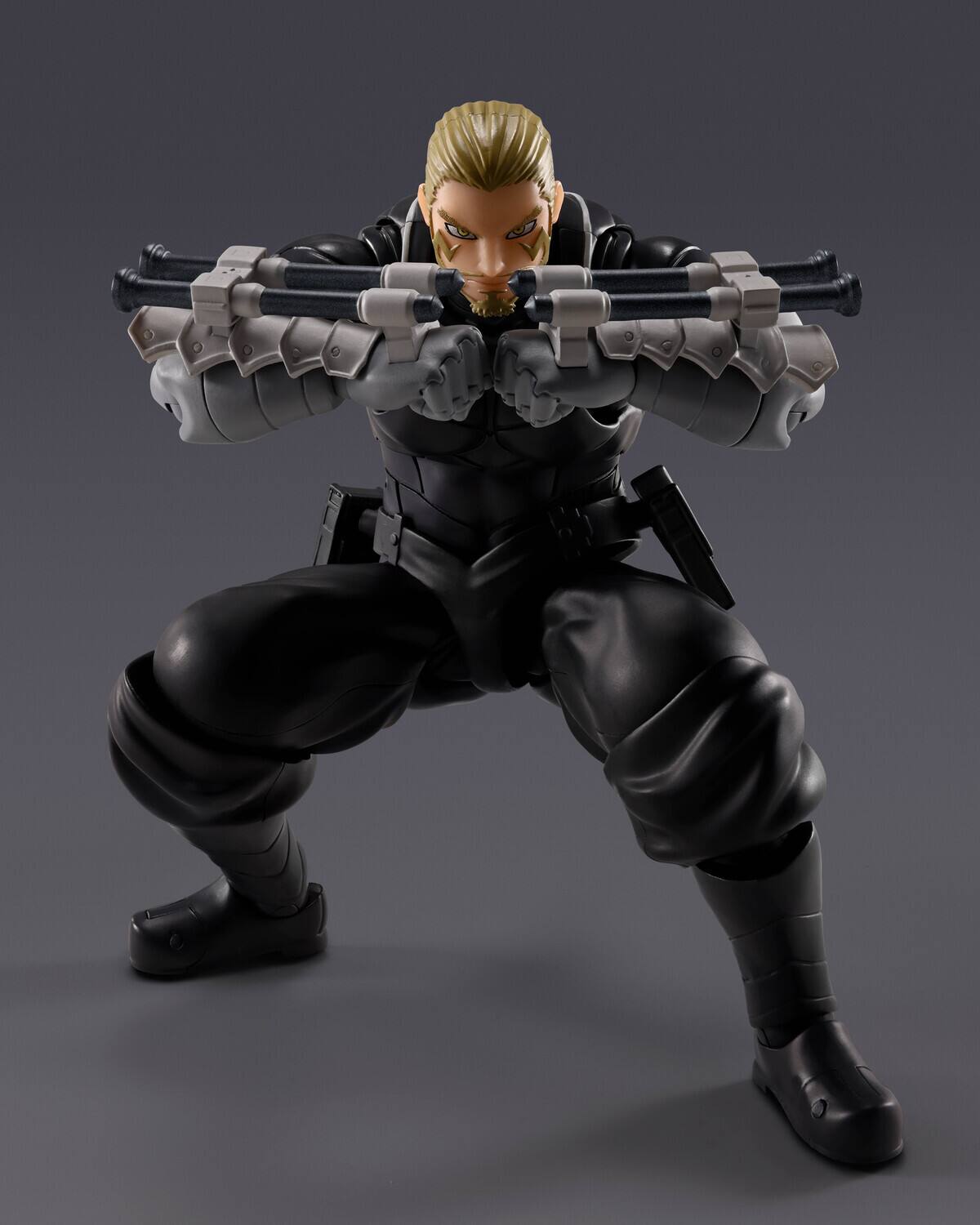 Alt View 3. PopMarket - Tamashii Nations - Kaiju No. 8 - S.H.Figuarts - NO8 Isao Shinomiya Action Figure   - COLLECTIBLES - Multicolor.