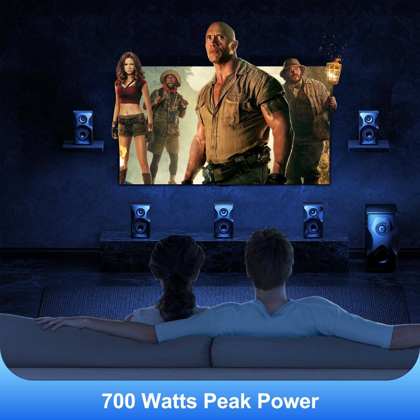 700 Watts Peak Power