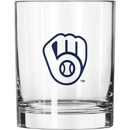 Logo Brands - 14oz. Game Day Rocks Glass - Multicolor