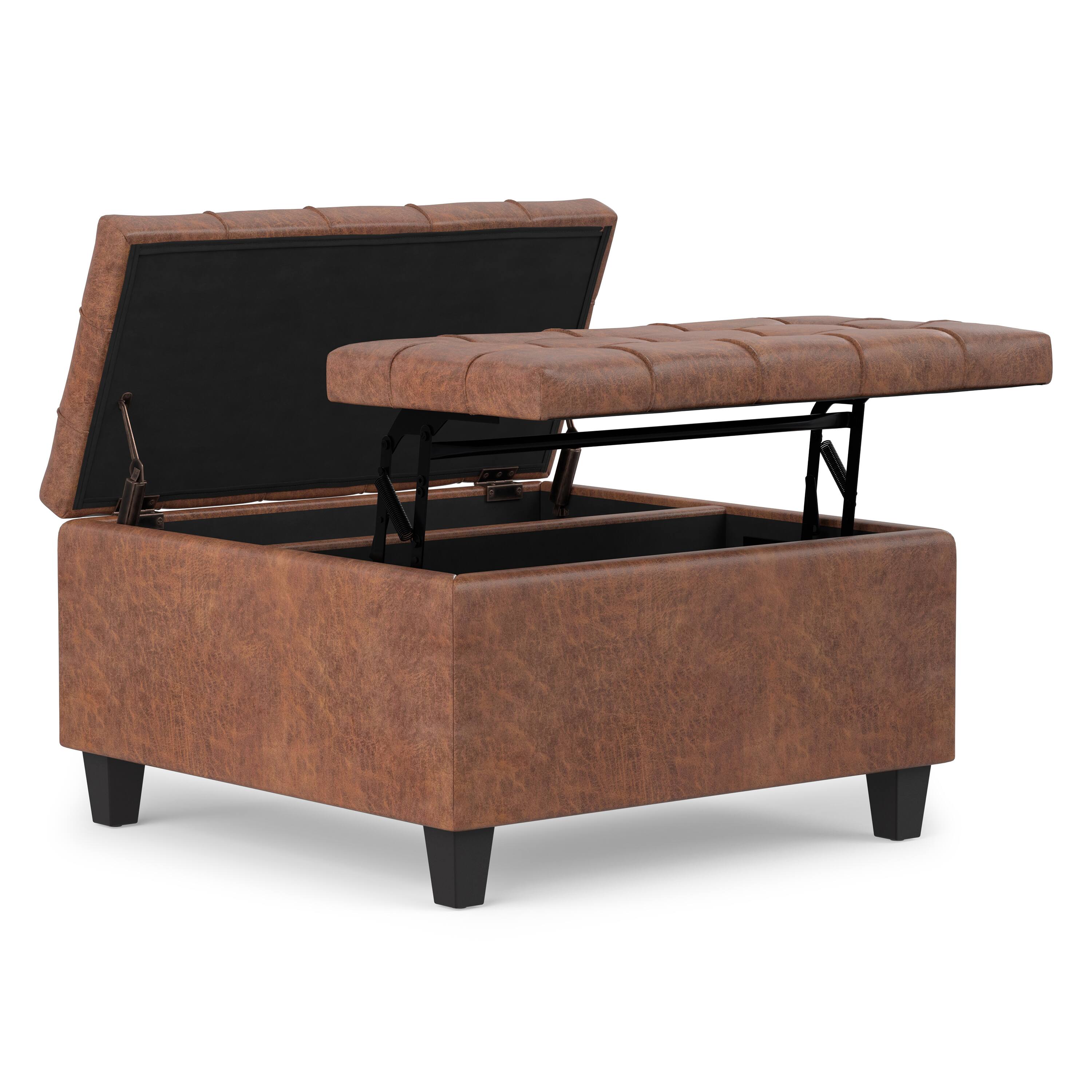 Distressed Saddle Brown