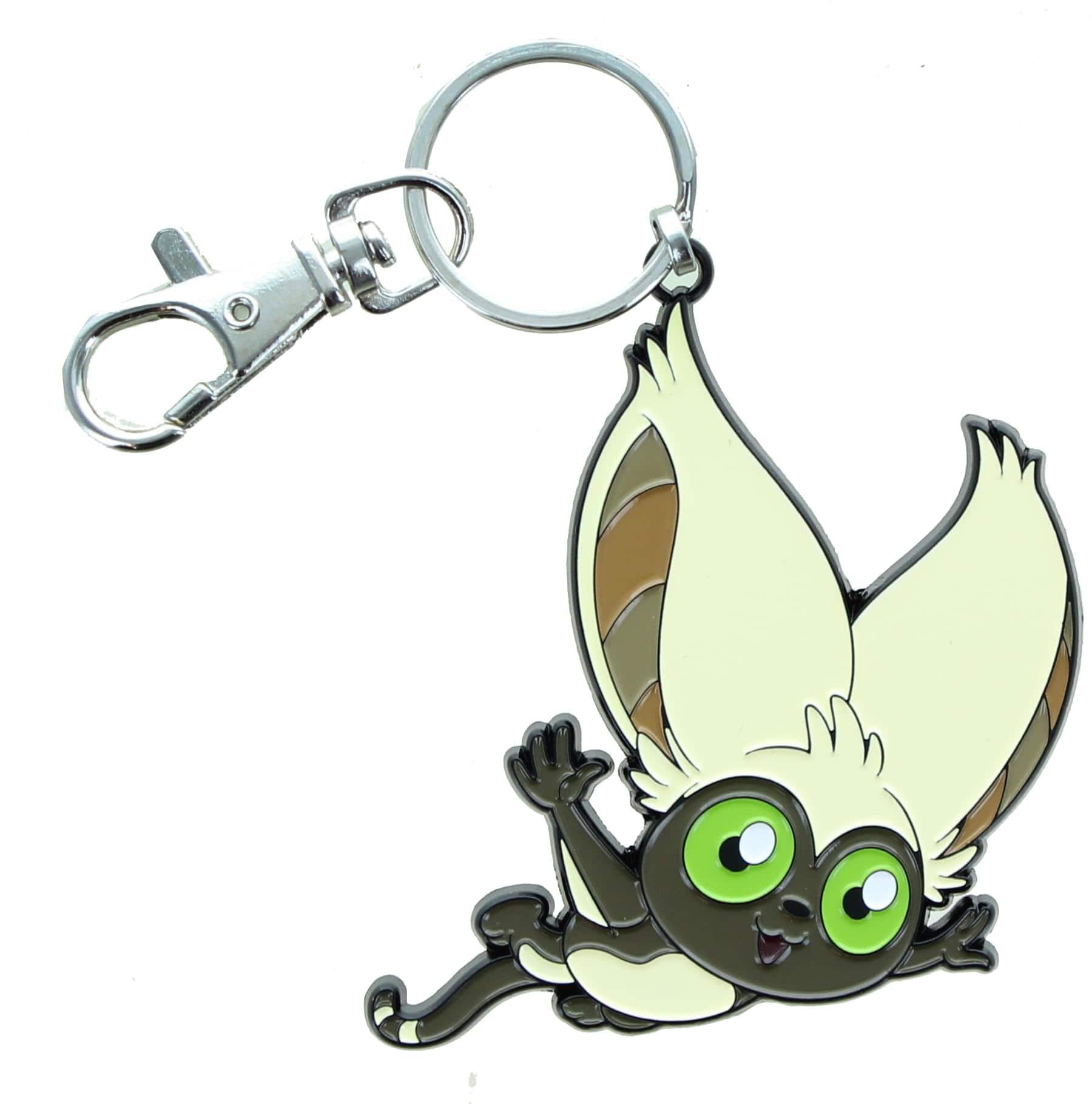 SalesOne LLC - Avatar The Last Airbender Momo Enamel Pendant Keychain - White