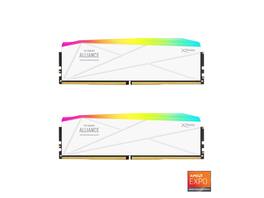 V-color - DDR5 TUF GAMING Manta XFinity 64GB 6400MHz CL32 RGB RAM (GTMXFAL3264832WWK) - White