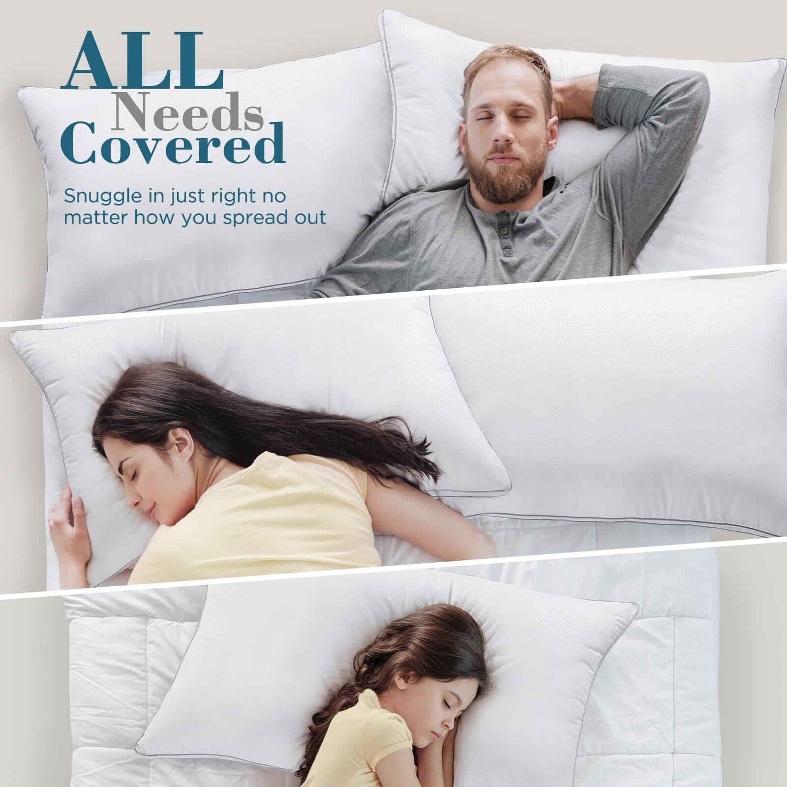 ALL Needs Covered

Snuggle in just right no matter how you spread out