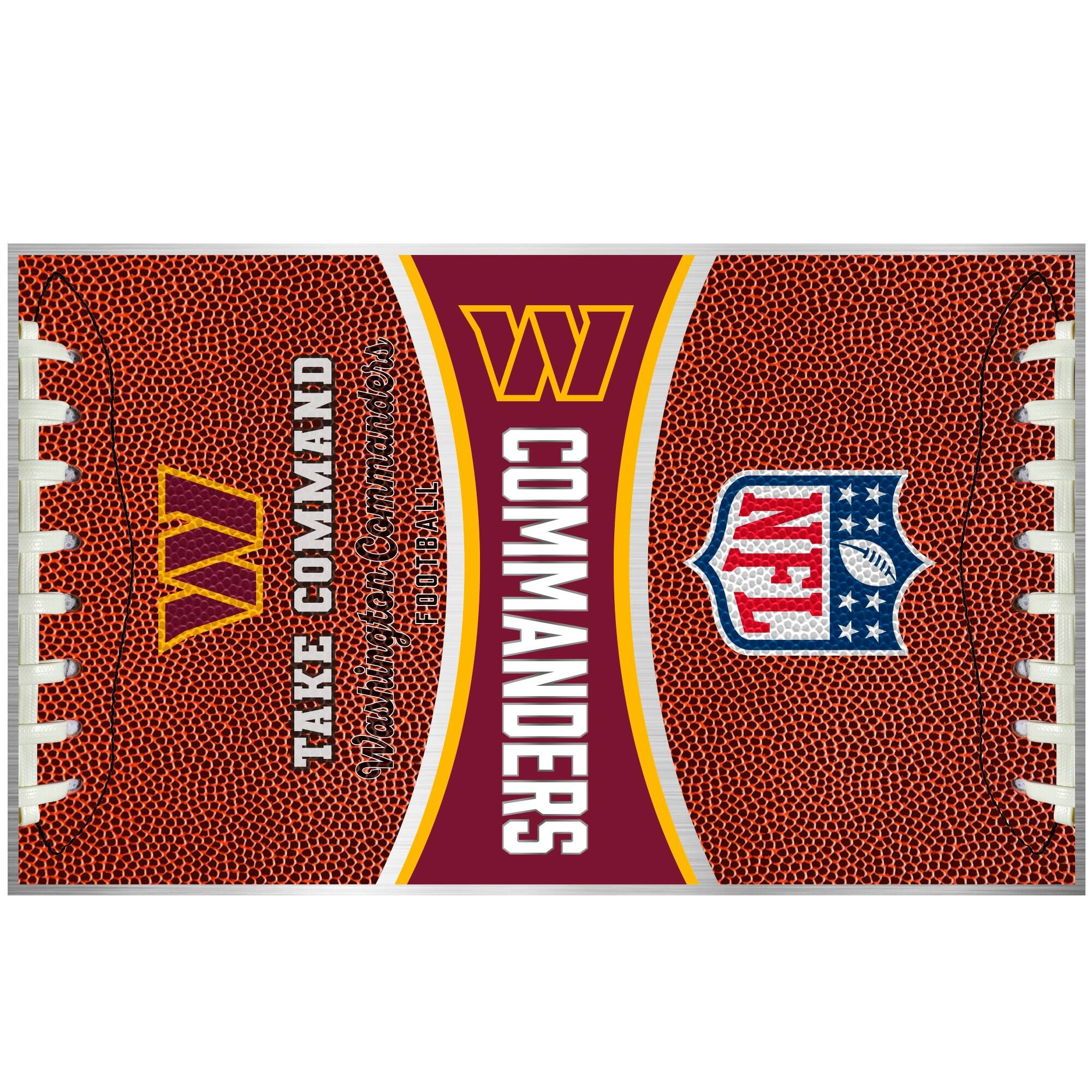 COMMANDERS  
OFFICIAL LICENSED  
FOOTBALL  
COMMANDERS  
NFL