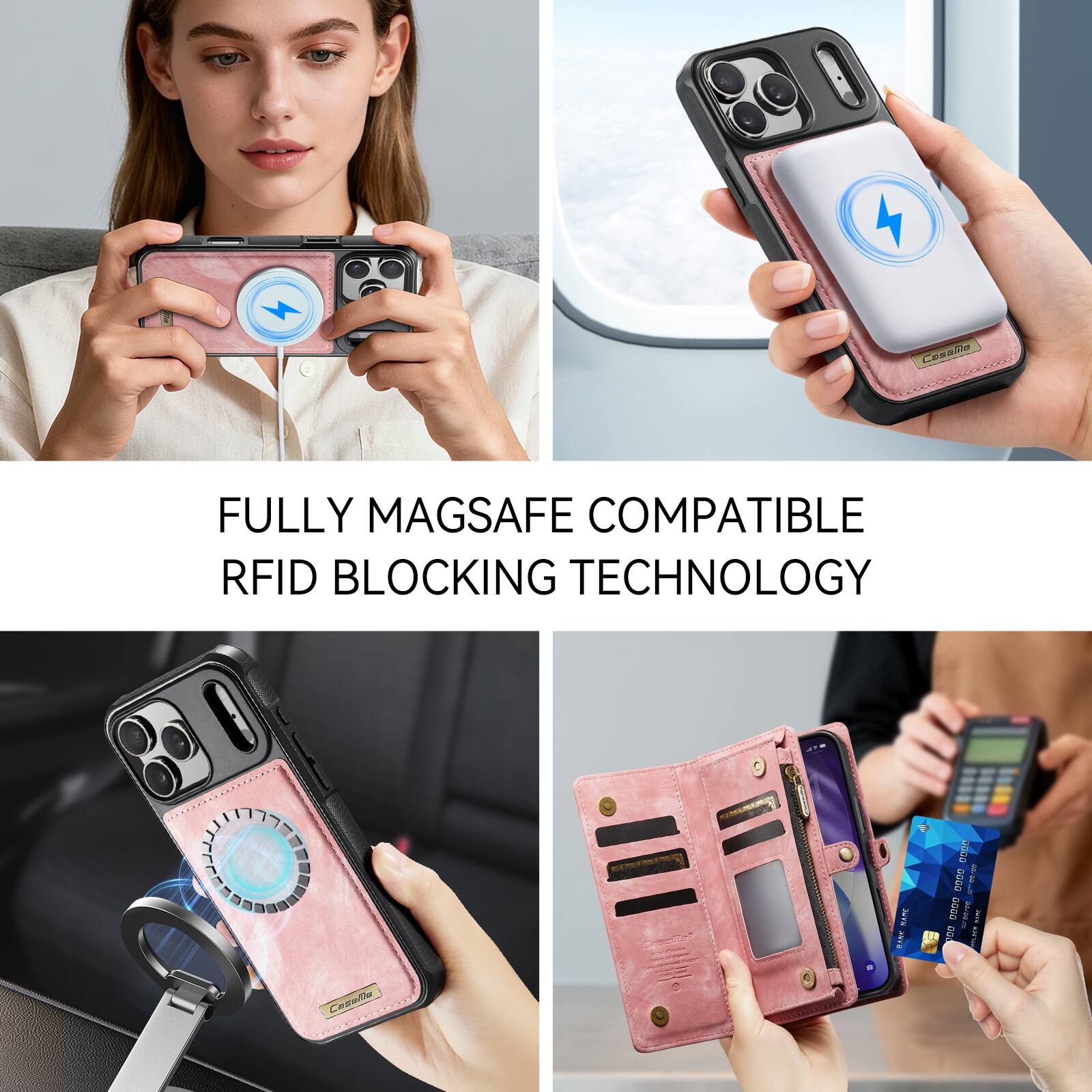 FULLY MAGSAFE COMPATIBLE RFID BLOCKING TECHNOLOGY