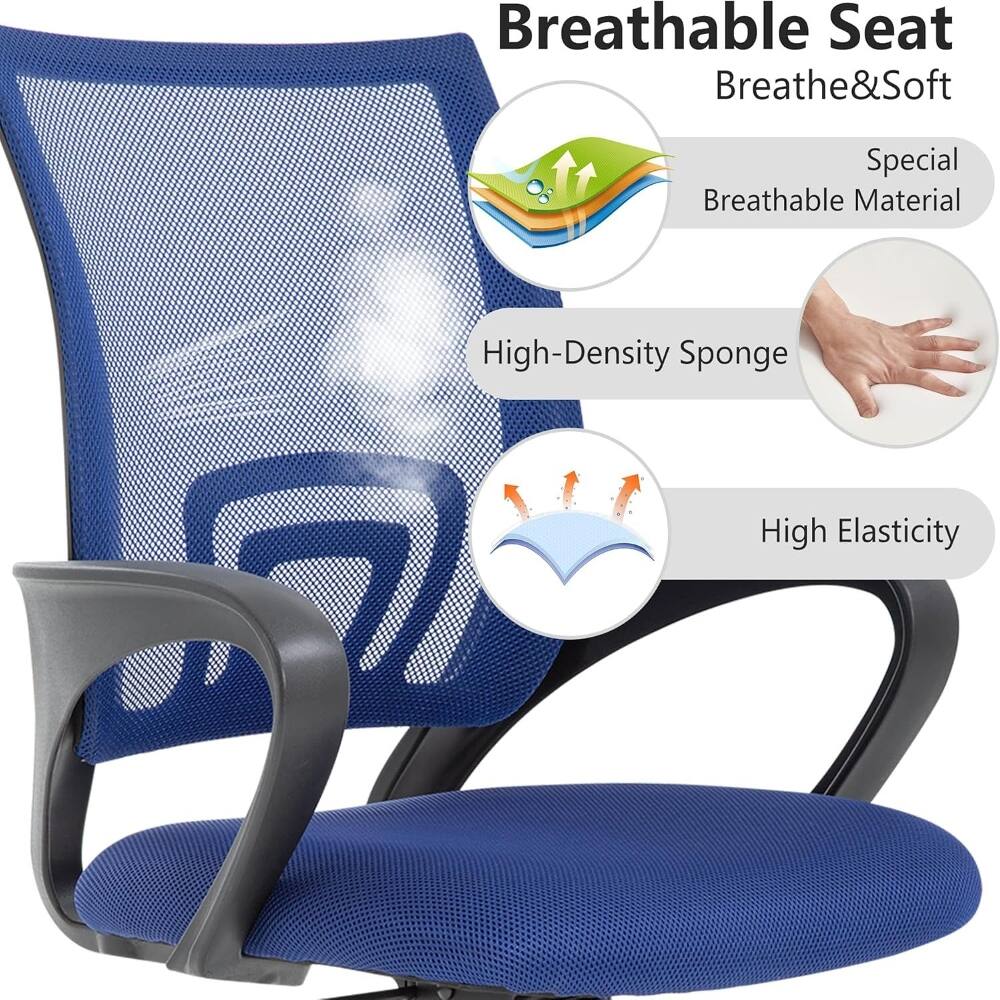 Breathable Seat  
Breathe & Soft  
Special Breathable Material  
High-Density Sponge  
High Elasticity