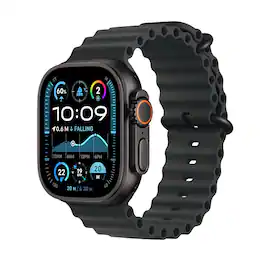 Refurbished Excellent - Apple Watch Ultra 2 2nd Gen 49MM GPS & Cellular Titanium Black Ocean - Black - (2023)