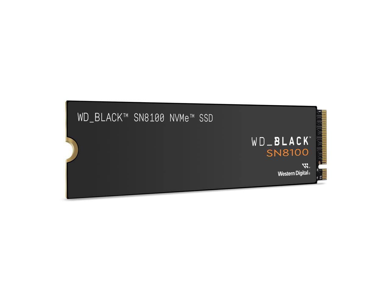 4TB*4 / 1TB*1 / 4*SSD セット SanDisk 4TB* WD_BLACK™ SN8100 PCIe® 5.0x4 NVMe™ M.2 SSD