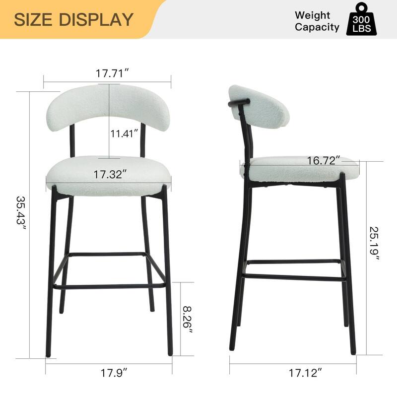 SIZE DISPLAY  
Weight Capacity 300 LBS  
17.71"  
11.41"  
17.32"  
16.72"  
35.43"  
25.19"  
8.26"  
17.9"  
17.12"