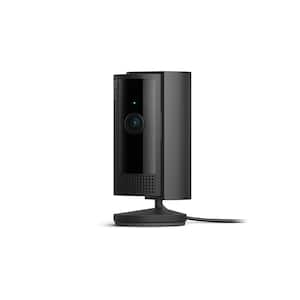 Ring - Indoor Plug-In 1080p Security Camera (2nd - Generation) with Privacy cover - Black