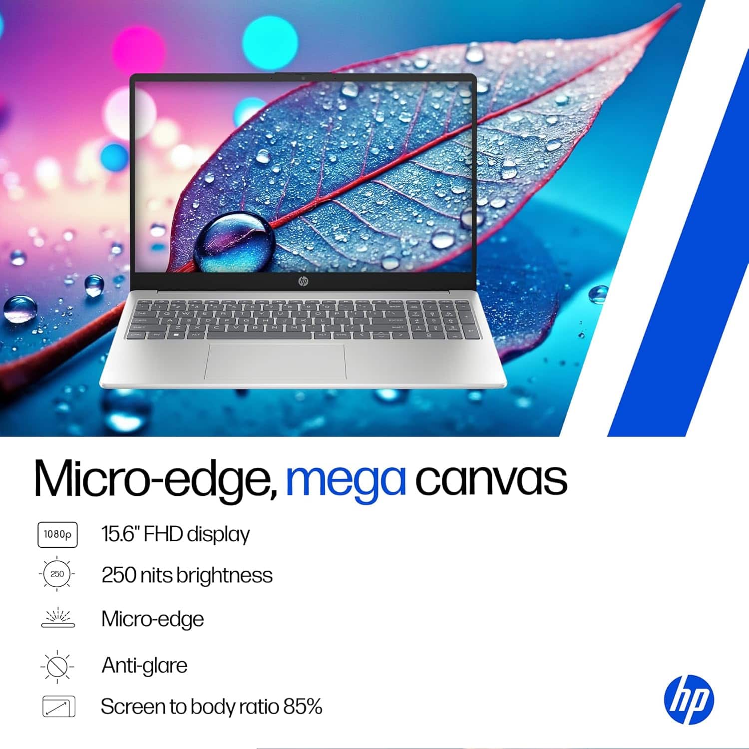 HP 15z Laptop 15.6 FHD Display (Ryzen 7 7735HS, 16GB, 512GB SSD