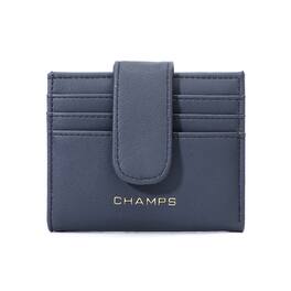 Champs - Iconic Collection Snap Cardholder - Navy