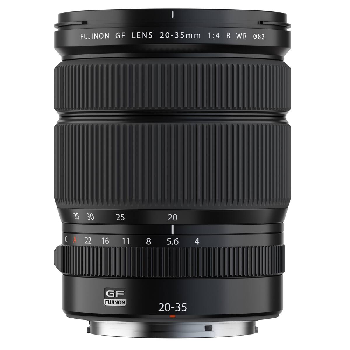 FUJINON GF LENS 20-35mm 1:4 R WR 082

35 30 25 20

A 22 16 11 8 5.6 4

GF FUJINON 20-35