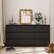 Front. Famapy - Famapy 9 - Drawer Dresser: Elevate Bedroom Elegance with Sleek Storage - Black.