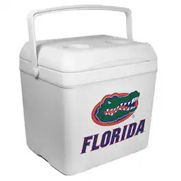 Indigo Falls - Florida Gators 24-Can Tailgate Cooler - White