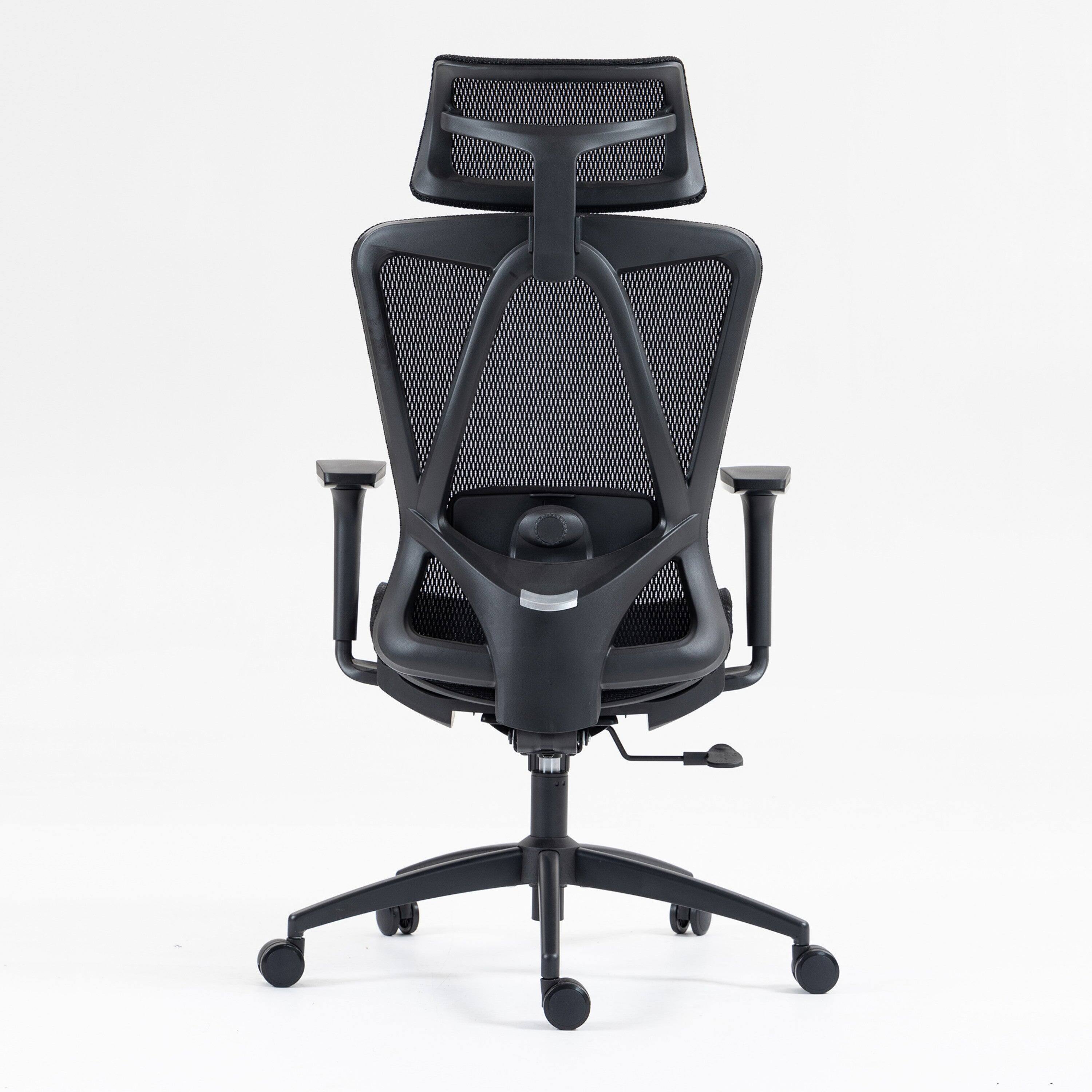 Alt View 4. Boyel Living - High Back Ergonomic Mesh Office Chair Black - Black.