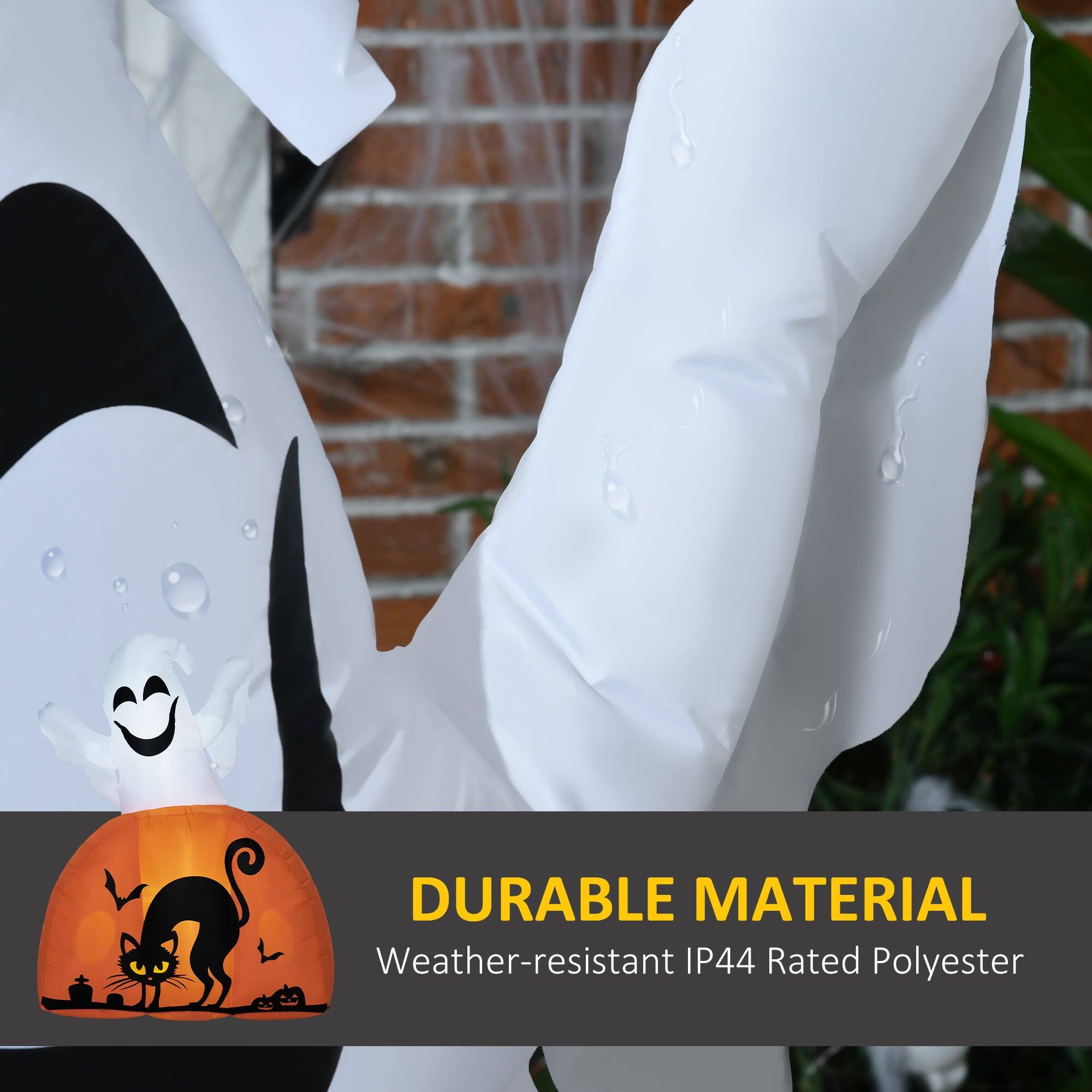 DURABLE MATERIAL  
Weather-resistant IP44 Rated Polyester