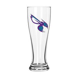 Logo Brands - Charlotte Hornets Letterman Logo 16oz. Pilsner Glass - Multicolor