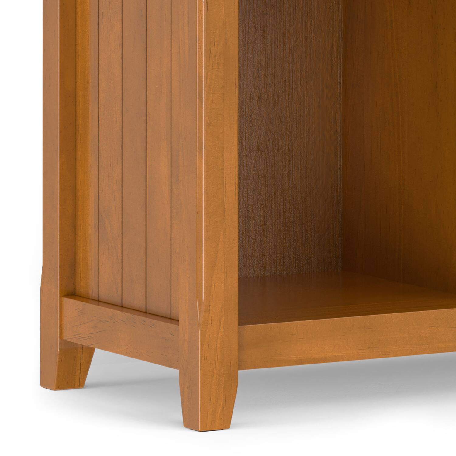 Alt View 6. Simpli Home - Acadian SOLID WOOD 48 inch x 57 inch Transitional 12 Cube Storage in Light Golden Brown - Light Golden Brown.