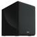 Angle. Yamaha - 8-Inch 130-Watt-Max Front-Firing Wireless Powered Subwoofer - Piano Black.