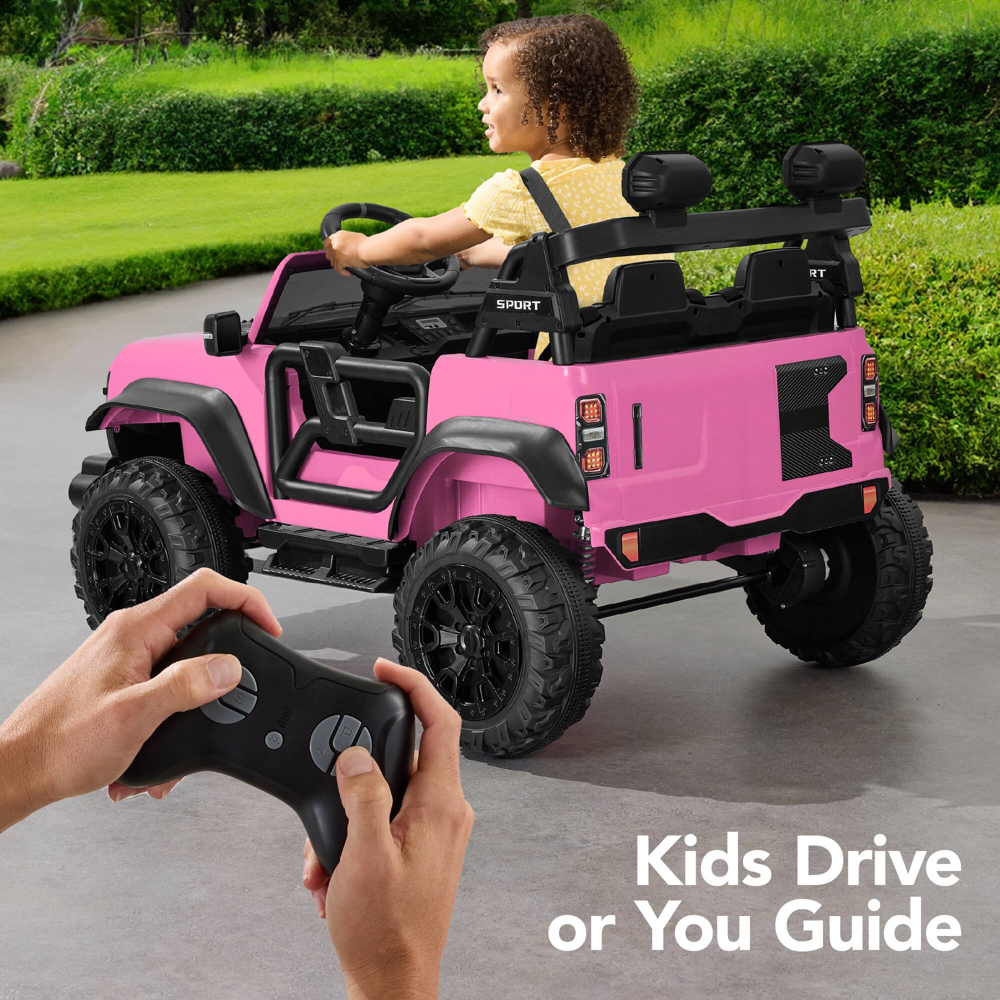 R1 E SPORT 1. Kids Drive or You Guide