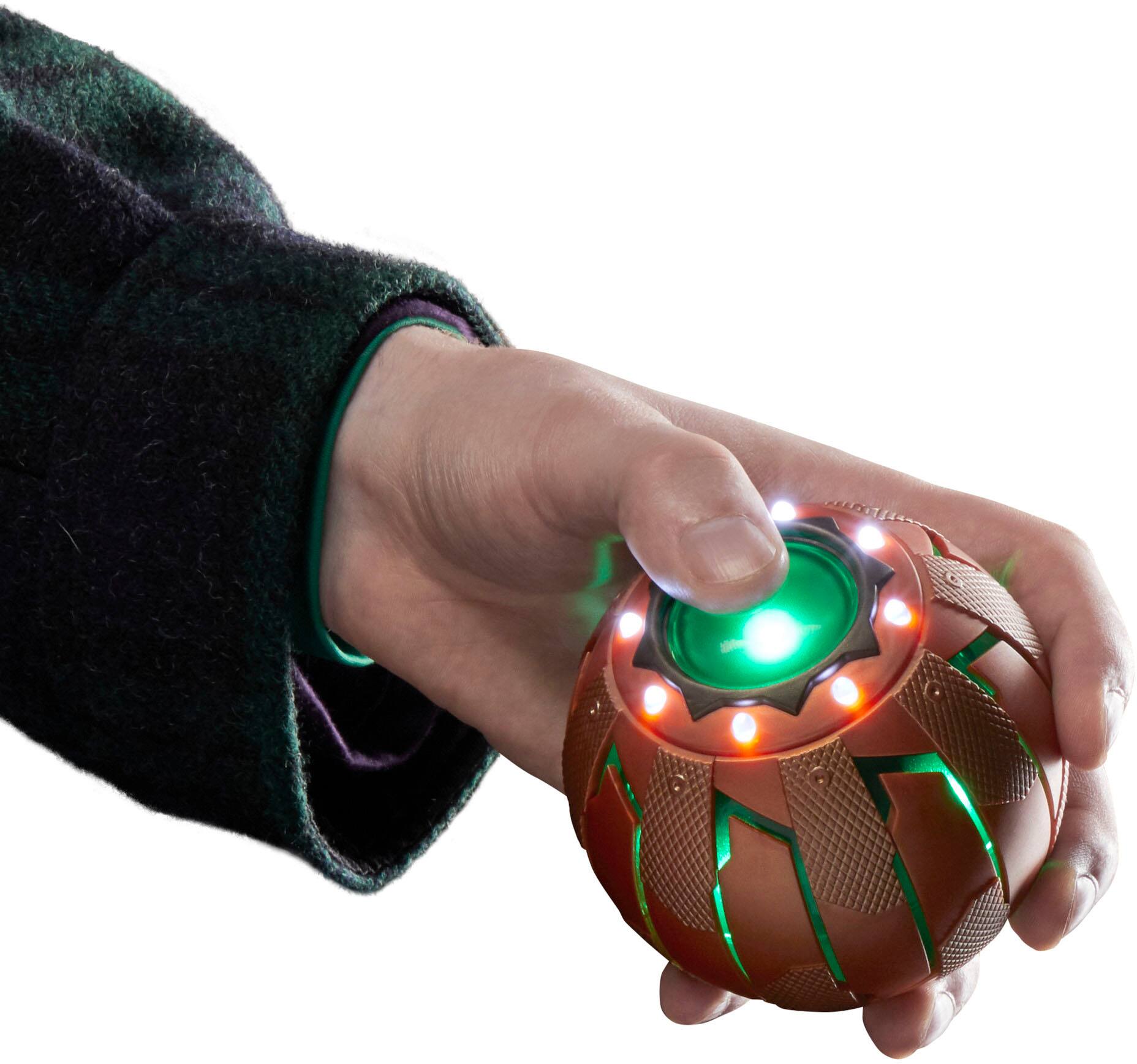 Alt View 17. Marvel - Legends Series Green Goblin Roleplay Electronic Pumpkin.