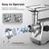 Easy to Operate
Perfect for homemakers, beginners, and kitchen enthusiasts
Note: Correct blade installation direction
2 Grinding Blades
One extra blade for replacement