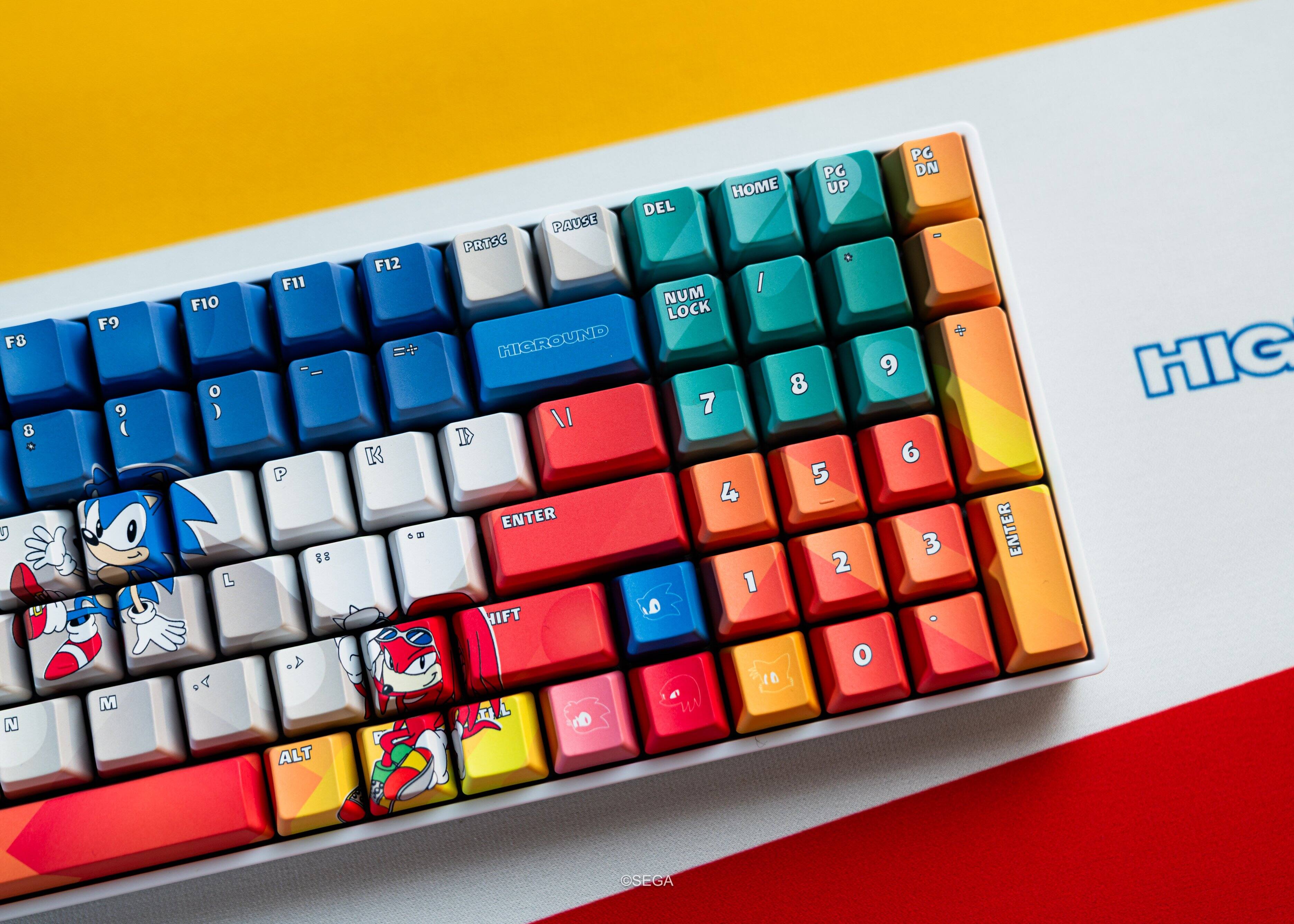 F8 8 F9 9 F10 o F11 88 8 F12 = PG DN HOME UP DEL PAUSE PRYSC NUM LOCK + MIGROUND 9 8 7 6 5 4 ENTER 3 2 1 SHIFT o d 4 nD ENTER HIG SEGA