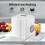 Efficient Ice Making: 9 Pcs/6 Mins, 24h, 26 Lbs/24 H, 1.2L Water Tank