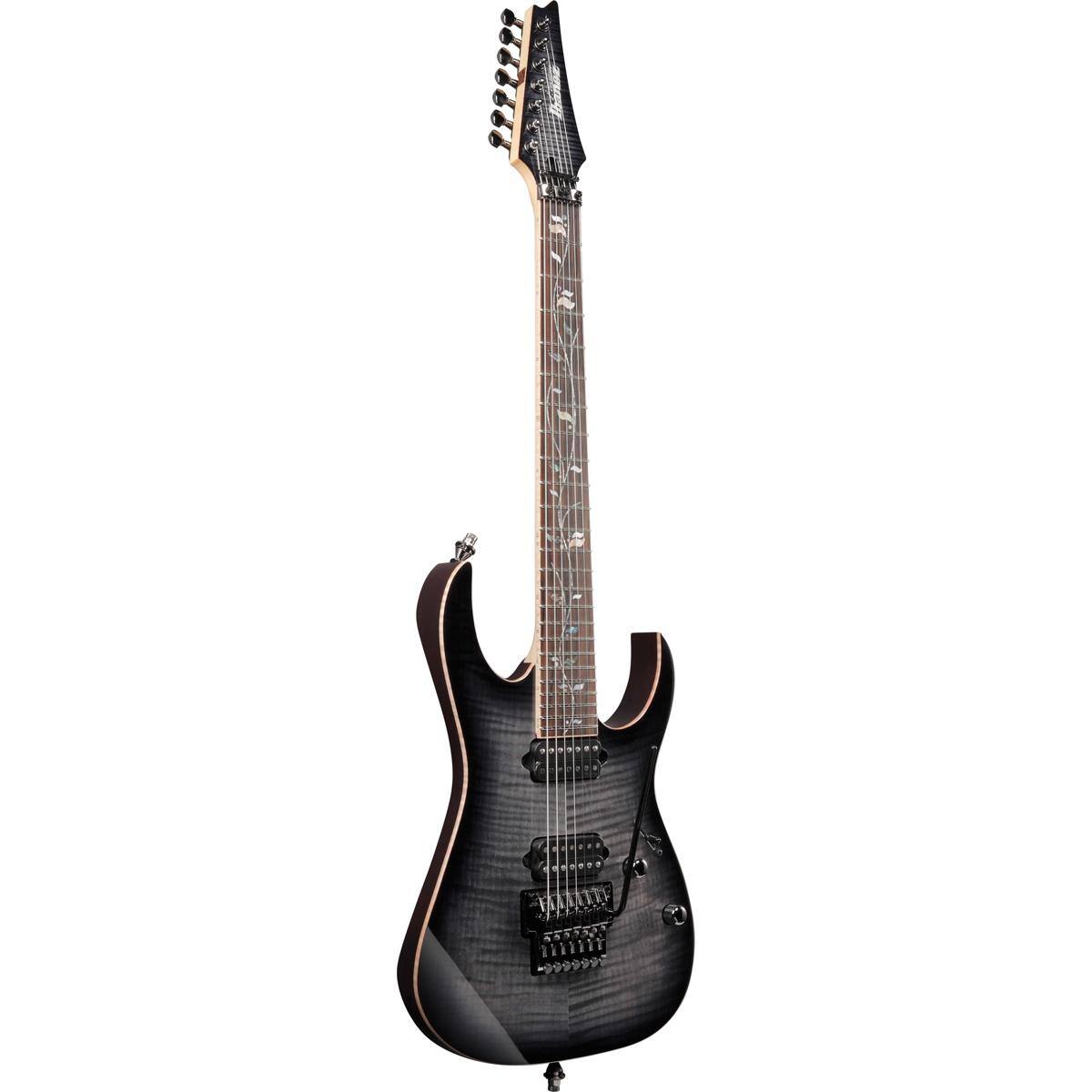 Alt View 2. Ibanez - Ibanez RG j.custom Series RG8527 7-String Electric Guitar, Black Rutile.