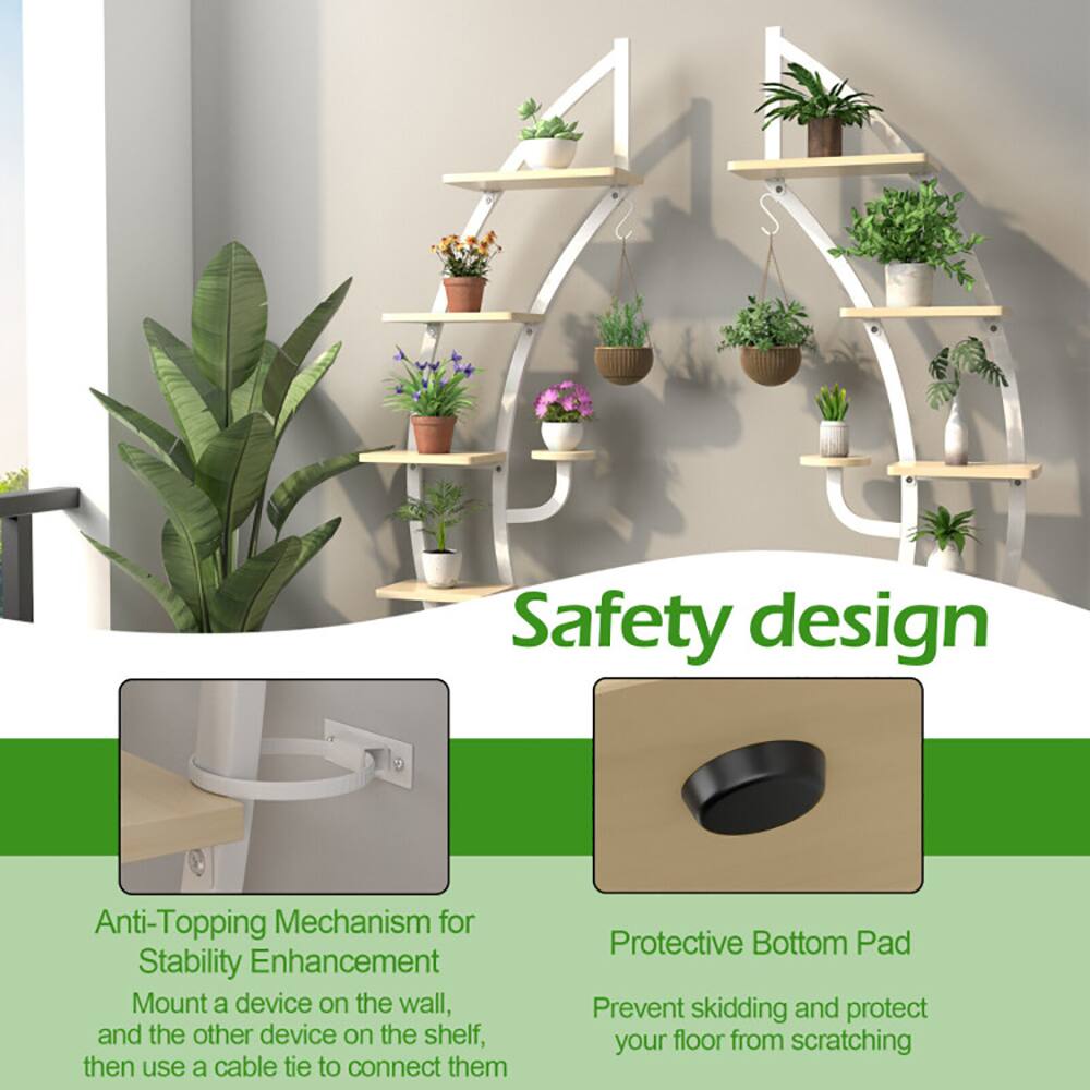 Safety design

Anti-Topping Mechanism for Stability Enhancement  
Mount a device on the wall, and the other device on the shelf, then use a cable tie to connect them

Protective Bottom Pad  
Prevent skidding and protect your floor from scratching