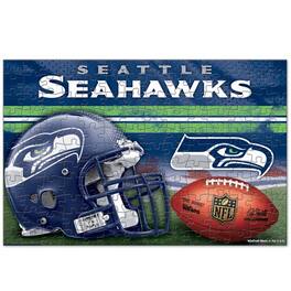 WinCraft - Seattle Seahawks 150-Piece Team Puzzle - College Navy - Multicolor