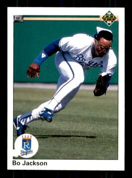 Bo Jackson Card 1990 Upper Deck #105