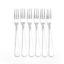 Norpro - Stainless Steel Hors d'oeuvres and Appetizer Forks, Set of 6 - Silver