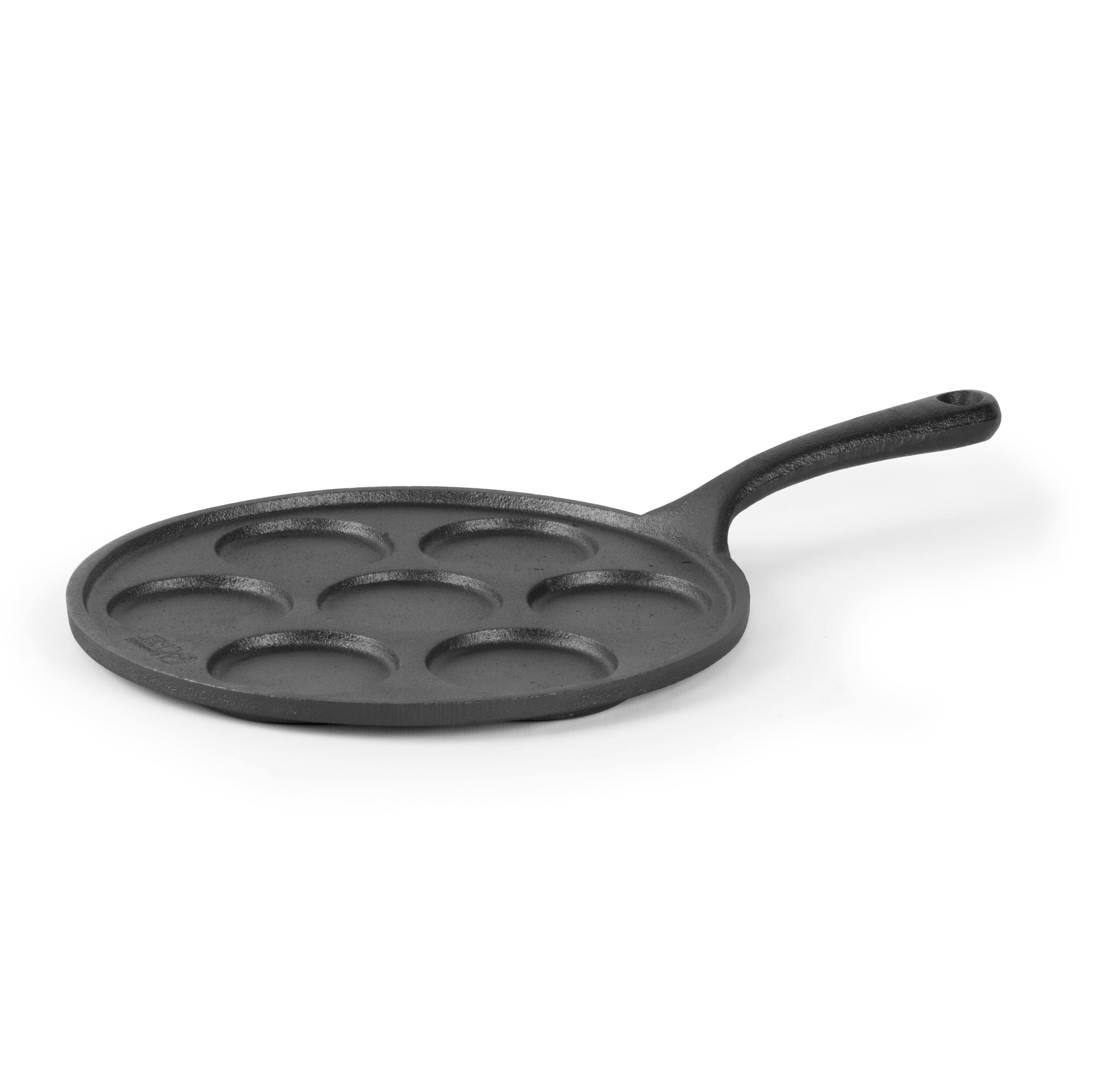 Front. Commercial Chef - COMMERCIAL CHEF Mini Pancake Maker / Plett Pan - Black.