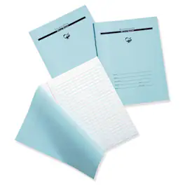 Pacon - Examination Blue Book, 16 Pages, 3/8 in ruled, 1 Book - 8-1/2" x 11"