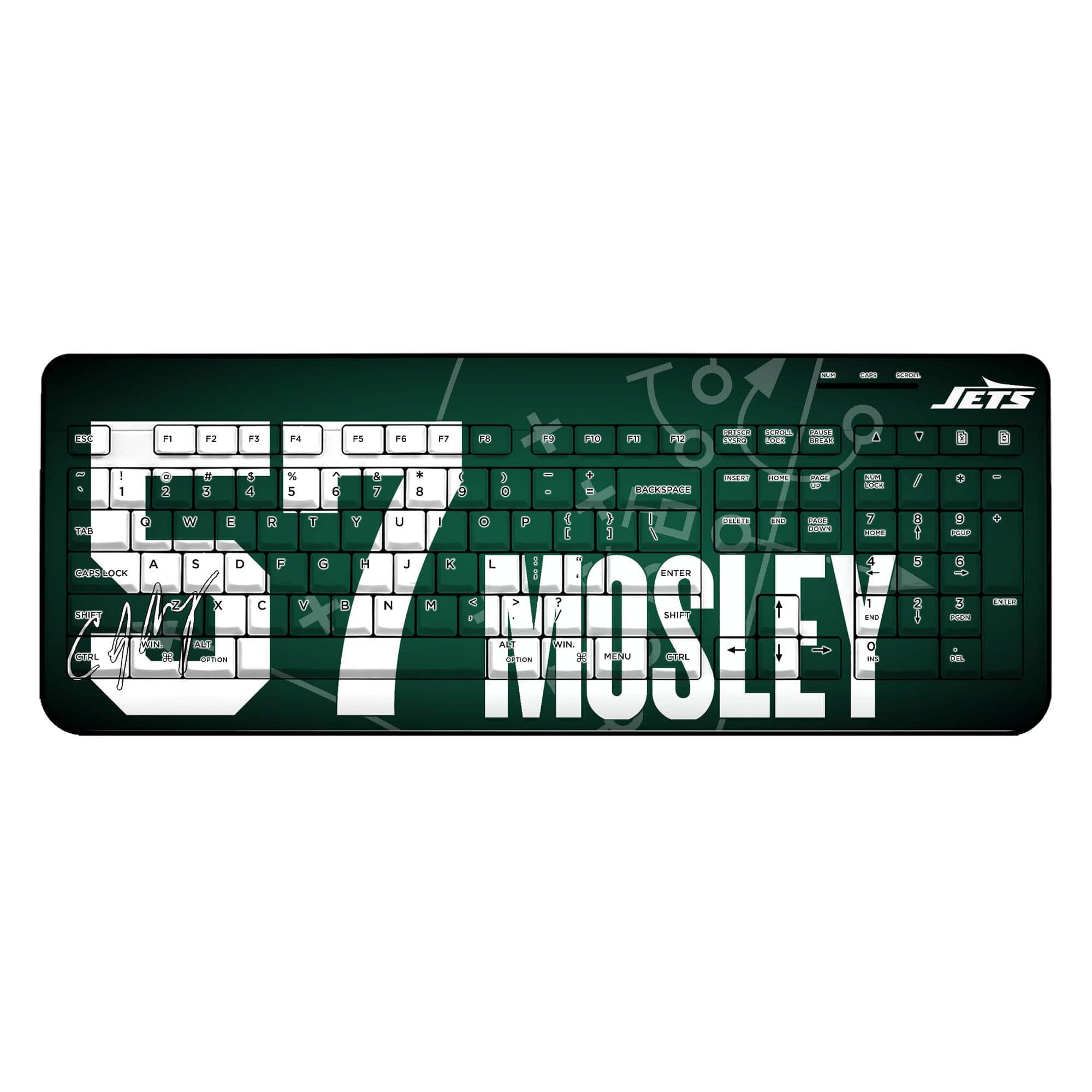 Keyscaper - C.J. Mosley Wireless Keyboard - Black